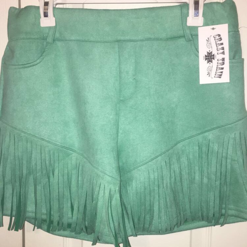 Fringe shorts